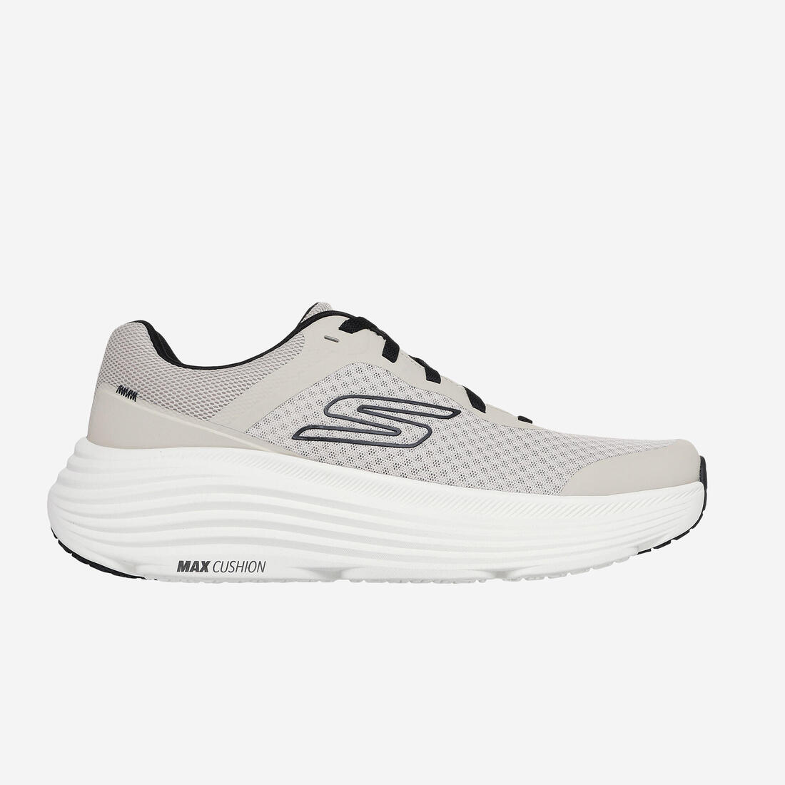Basket Homme, Skechers Max cushioning, beige
