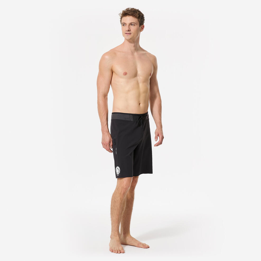 Boardshort surf short de bain long 20" homme, 900 Super dude bi-color
