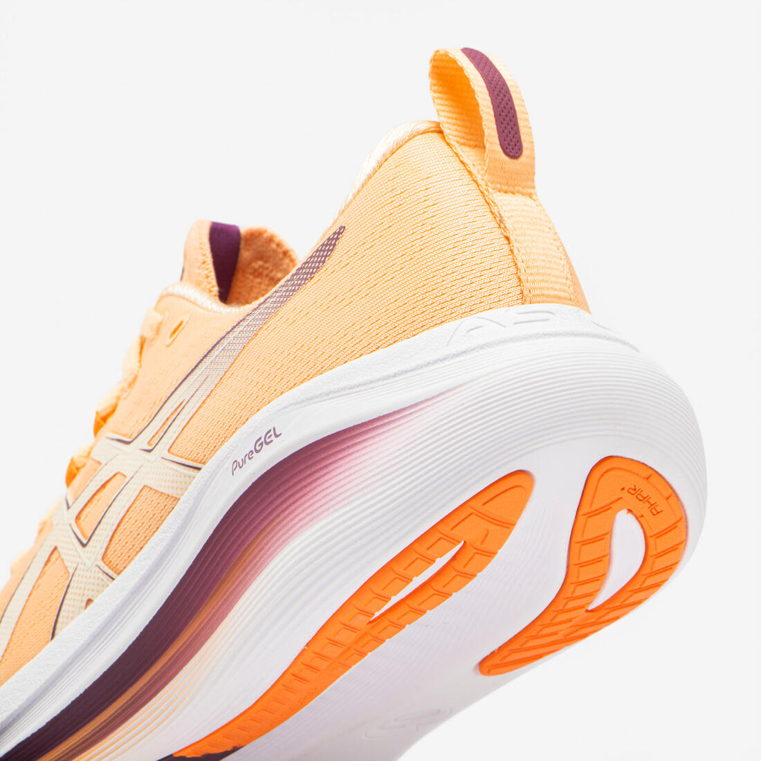 Chaussure de running Femme, Asics Gel-Ziruss abricot et