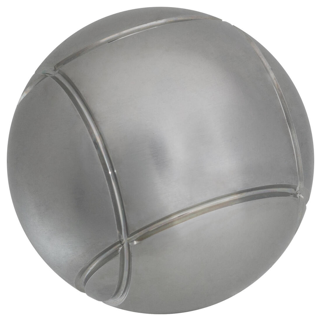 Jeu de 3 boules de pétanque 100 loisir lisses