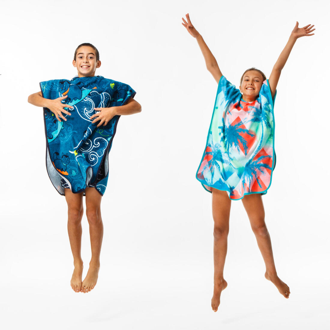 Poncho surf 500 junior (110 à 135 cm) surfy