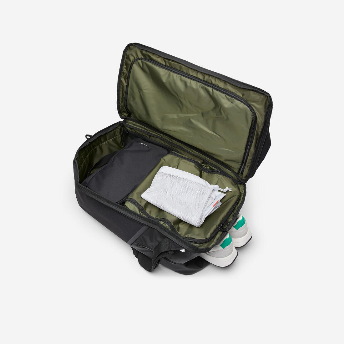 Sac à dos grand format 55L, noir