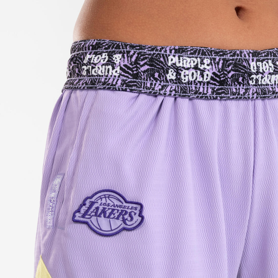 Short de basketball NBA Lakers homme/femme - SH 900 AD