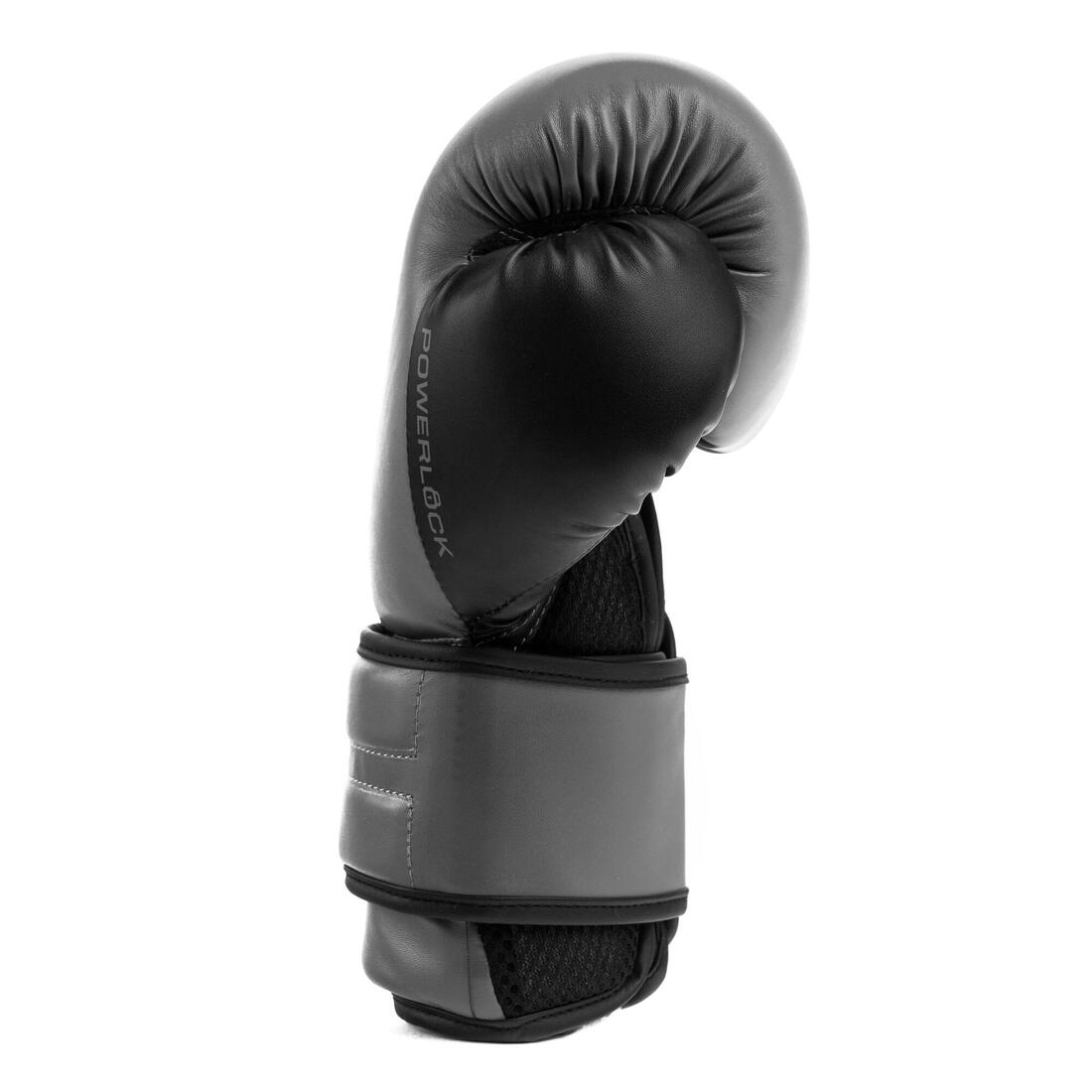 Gants de boxe Powerlock, gris