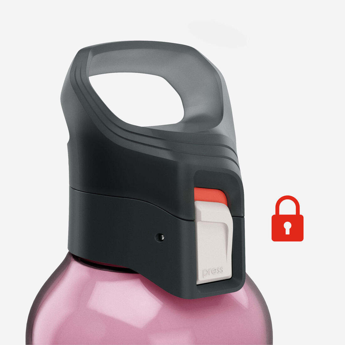 Gourde 500 ecozen® 0,8l avec bouchon ouverture rapide pour la randonnée