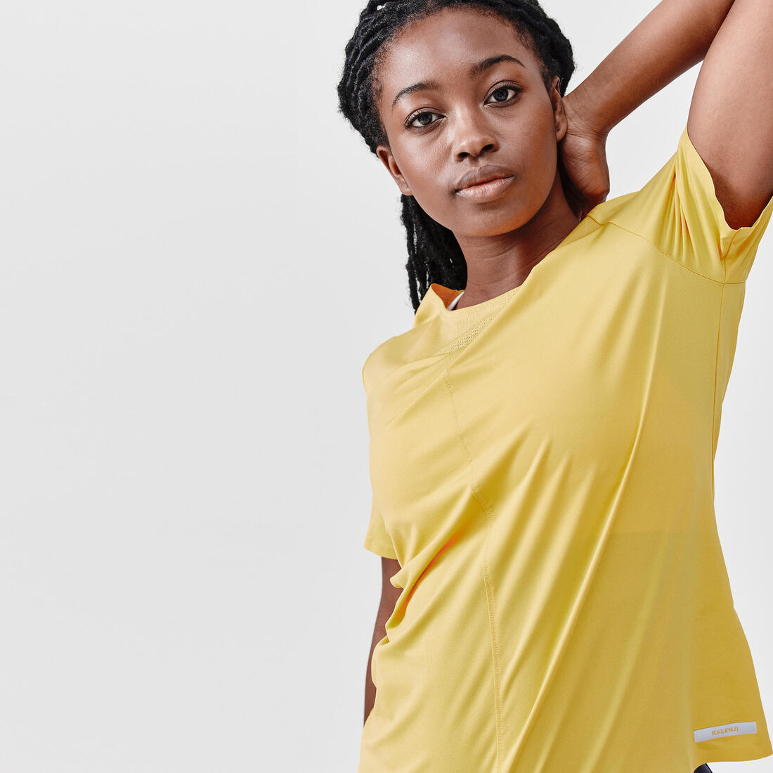 T-shirt respirant running femme - Dry+ Breath blanc