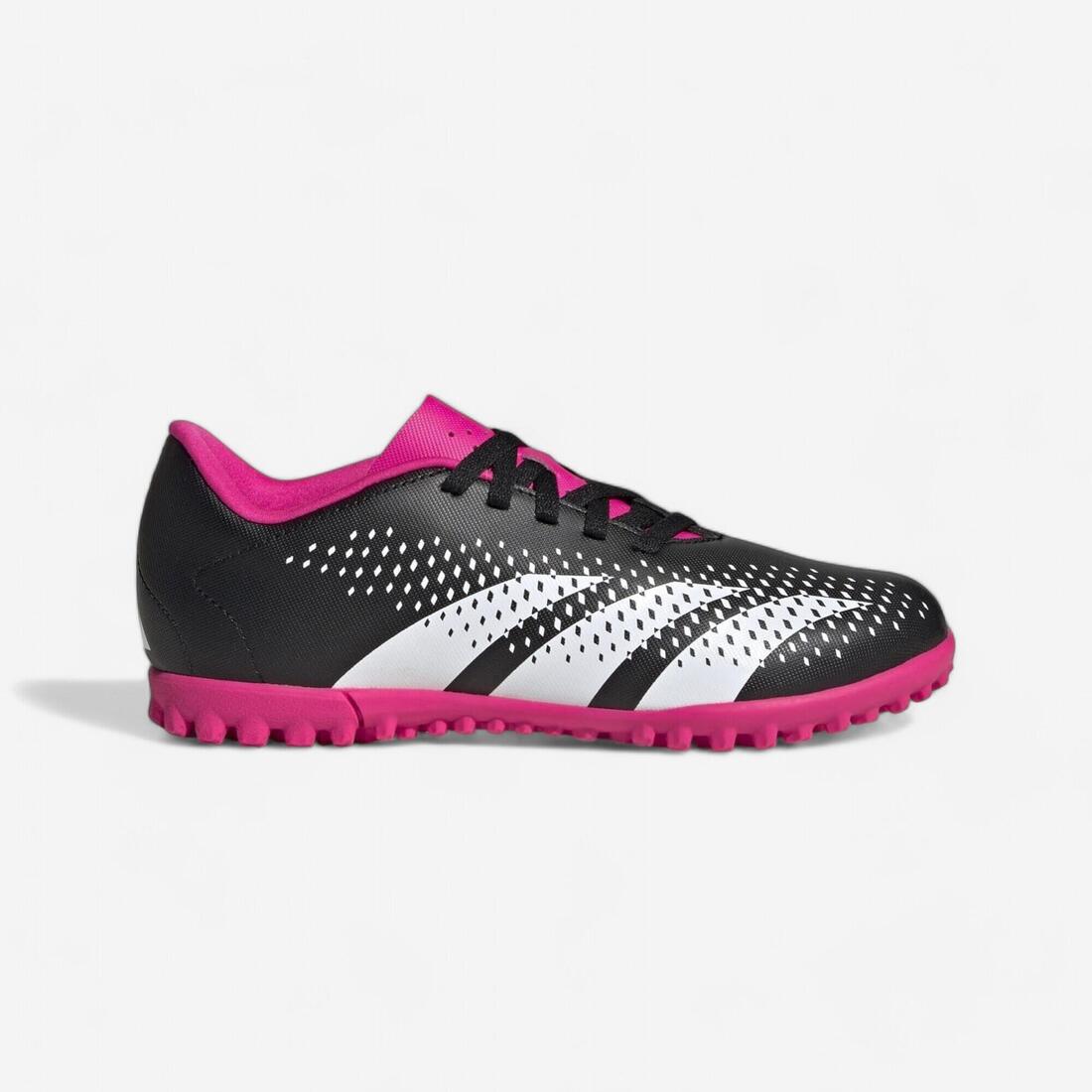 Chaussure Predator Accuracy.4 Turf Enfant Noir Rose