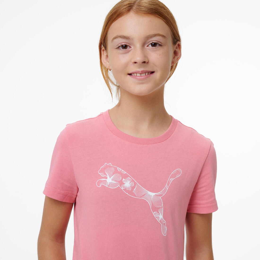 T-shirt fille en coton