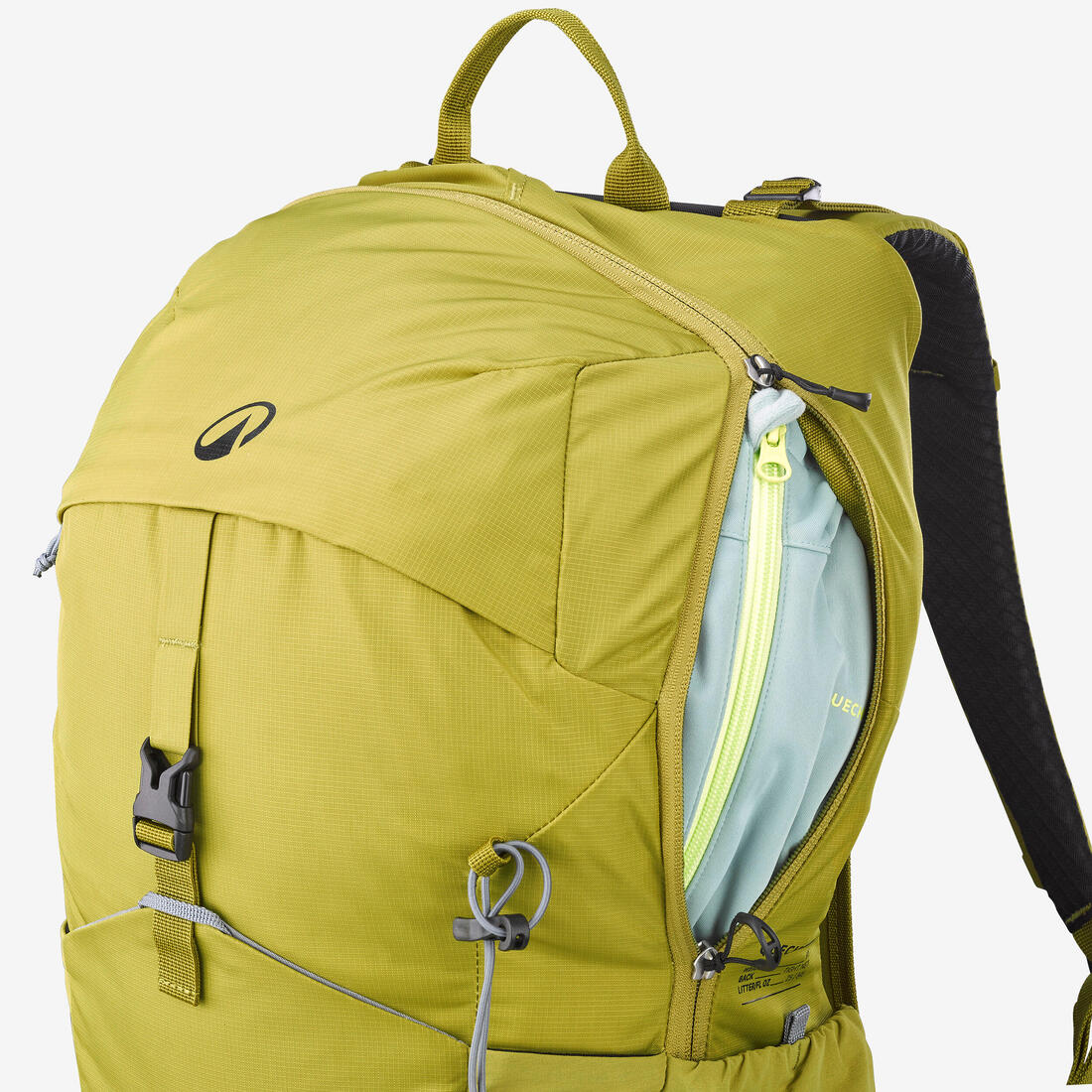 Sac à dos de randonnée ventilé 25L, MH500 khaki