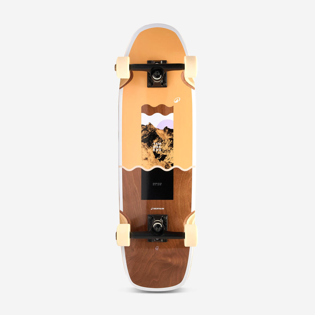 Cruiser Yamba 900 FLOOD, concave médium, roues 58mm