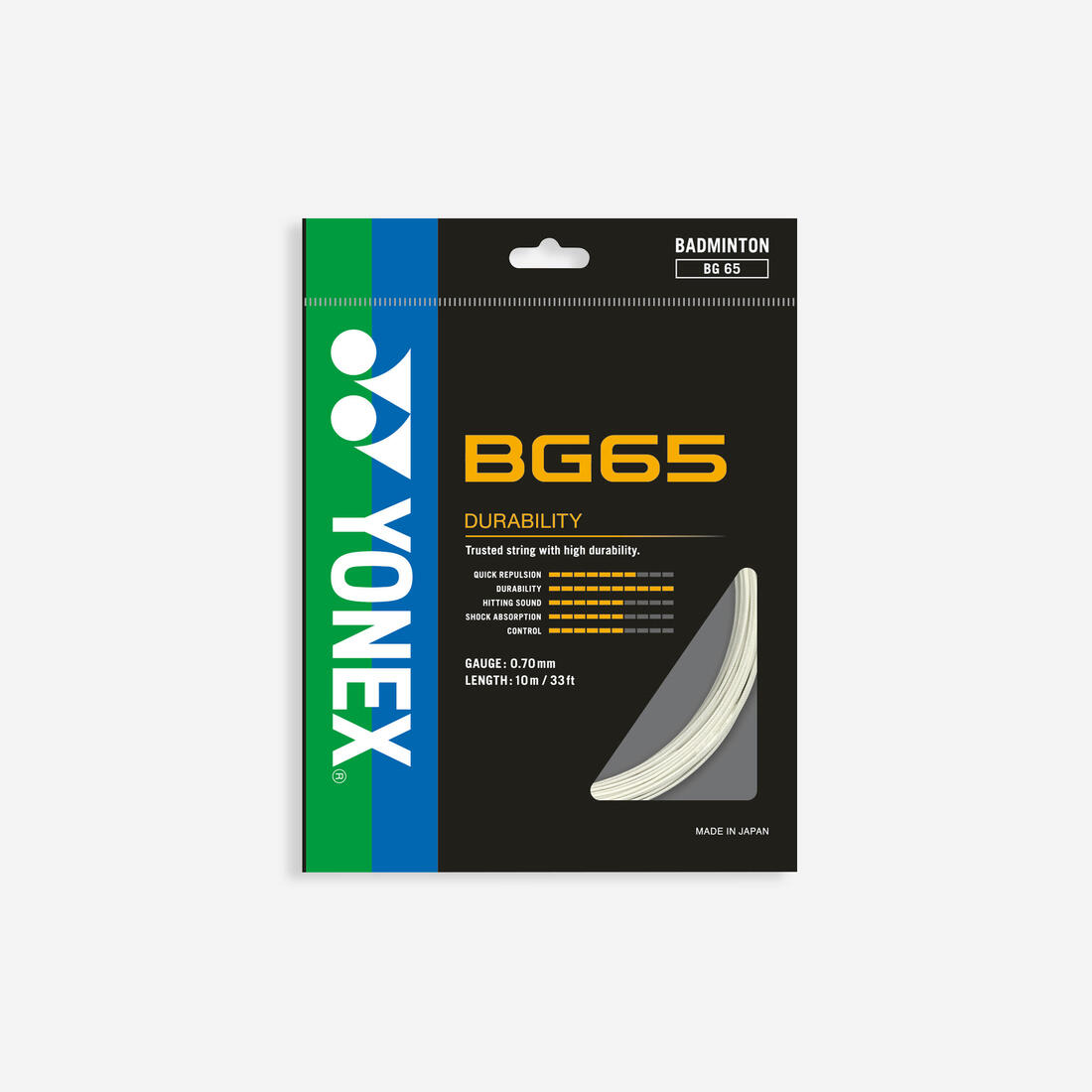 CORDAGE DE BADMINTON BG 65 BLANC – Default