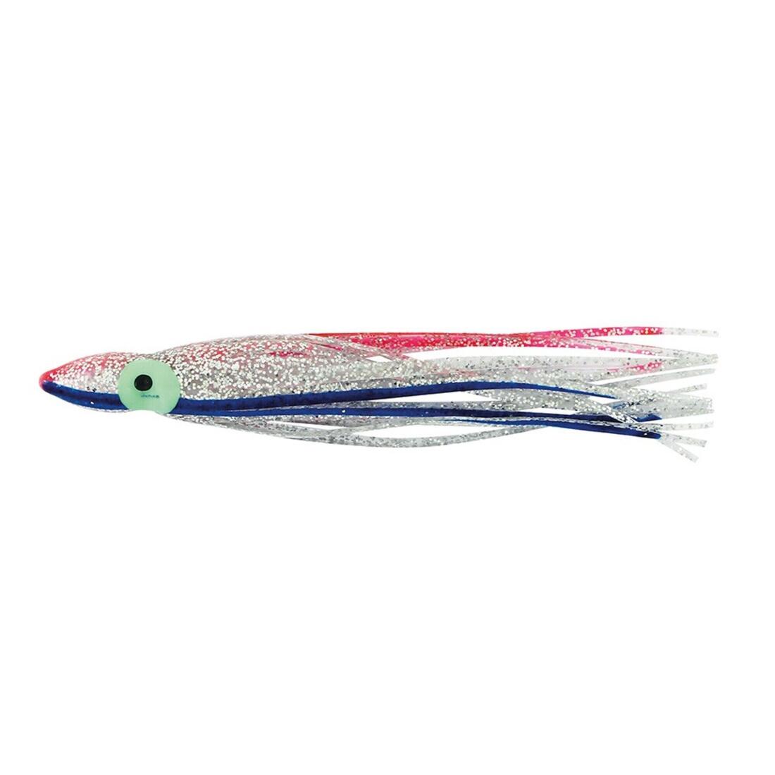 OCTOPUS 11CM x5 ARGENT BLEU ROSE FLASHMER