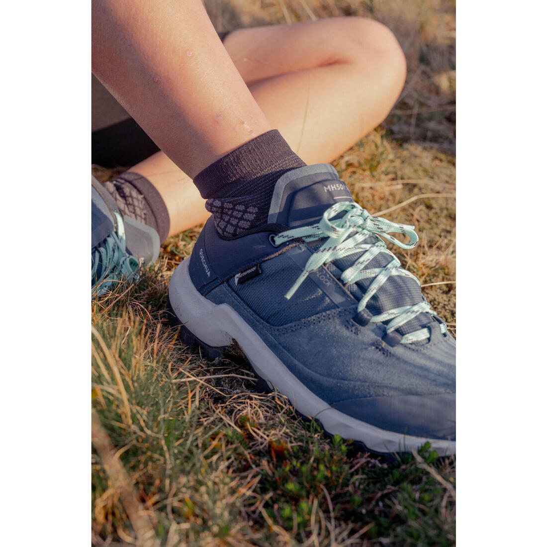 Chaussures imperméables de randonnée montagne - MH500 - femme