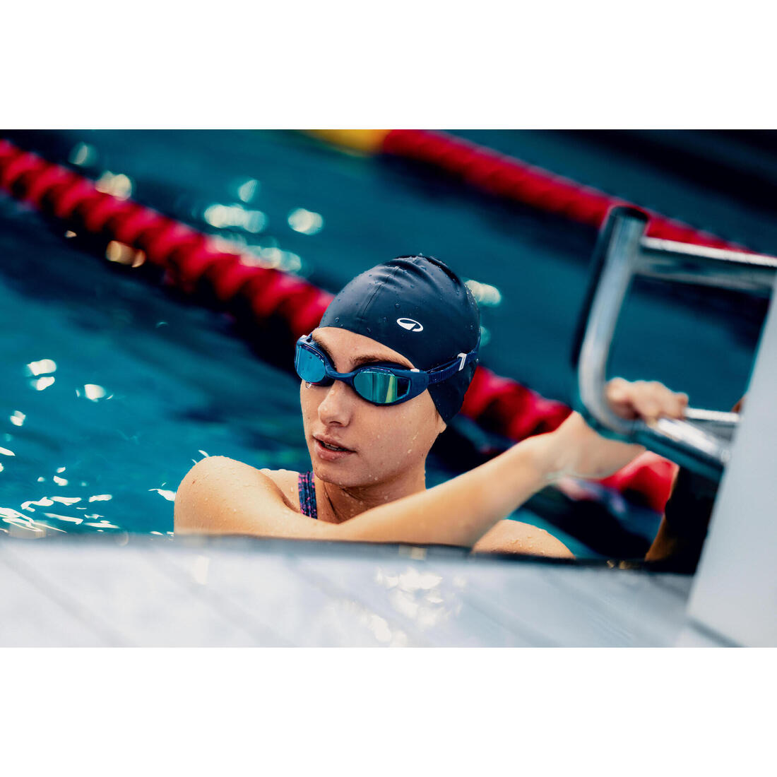 Lunettes de natation, Spirit noir miroir - Nouvel anti-buée