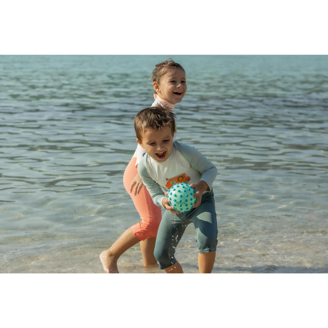 Combinaison de natation anti uv bébé / enfant manches longues imprimé