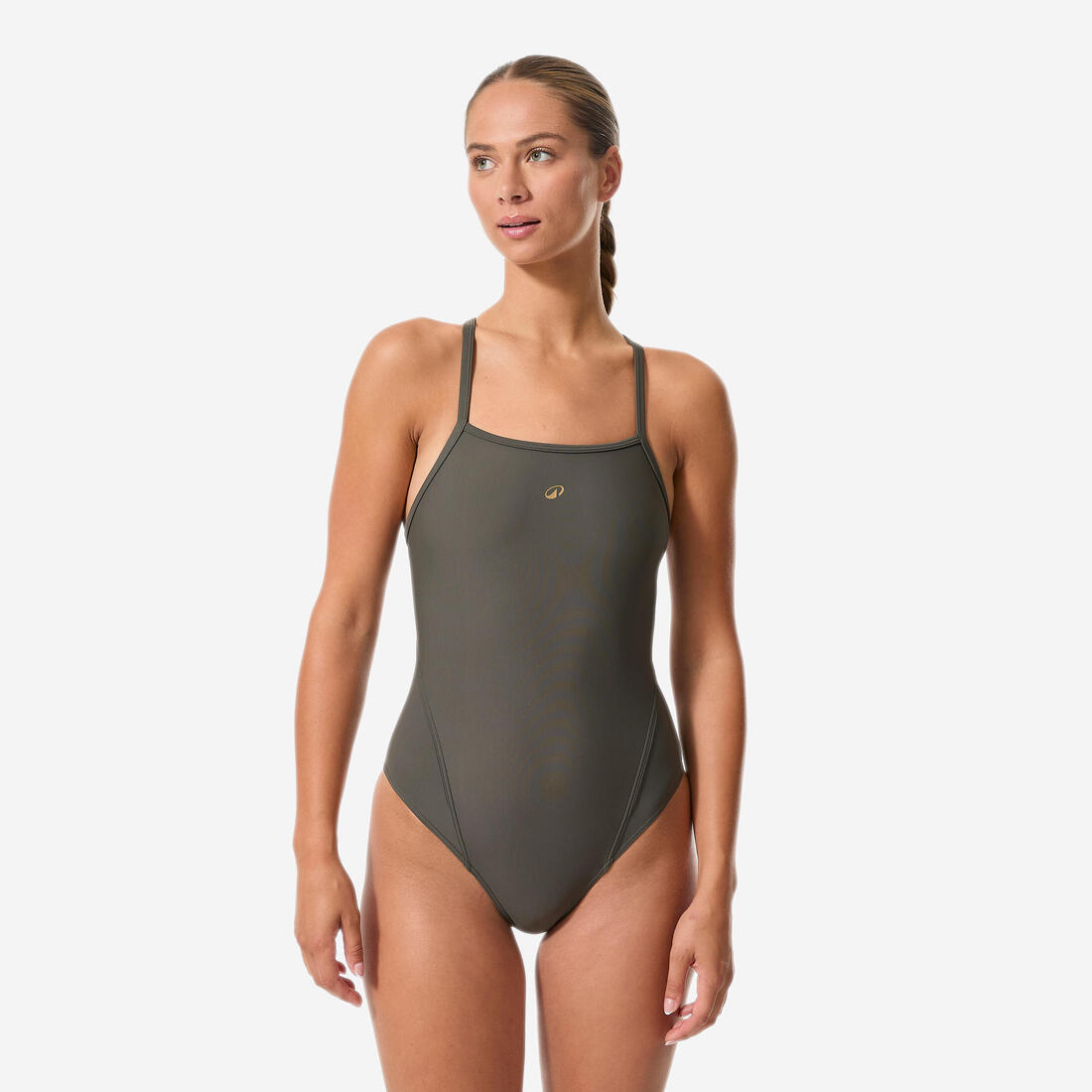 Maillot de bain de natation femme une pièce lexa xp noir et