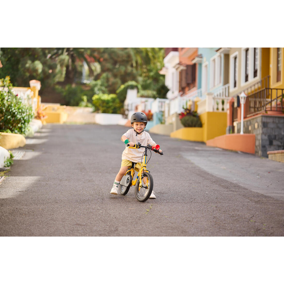 VELO ENFANT 2EN1 DRAISIENNE 3-5 ANS 14 pouces - DISCOVER 500