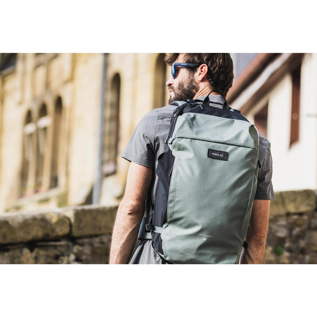 Sac à dos de voyage 40L, Travel 500 Organizer