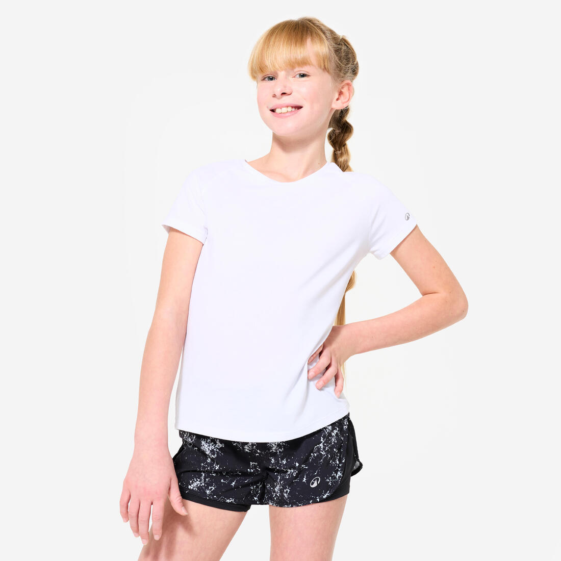 T-shirt multisport respirant fille