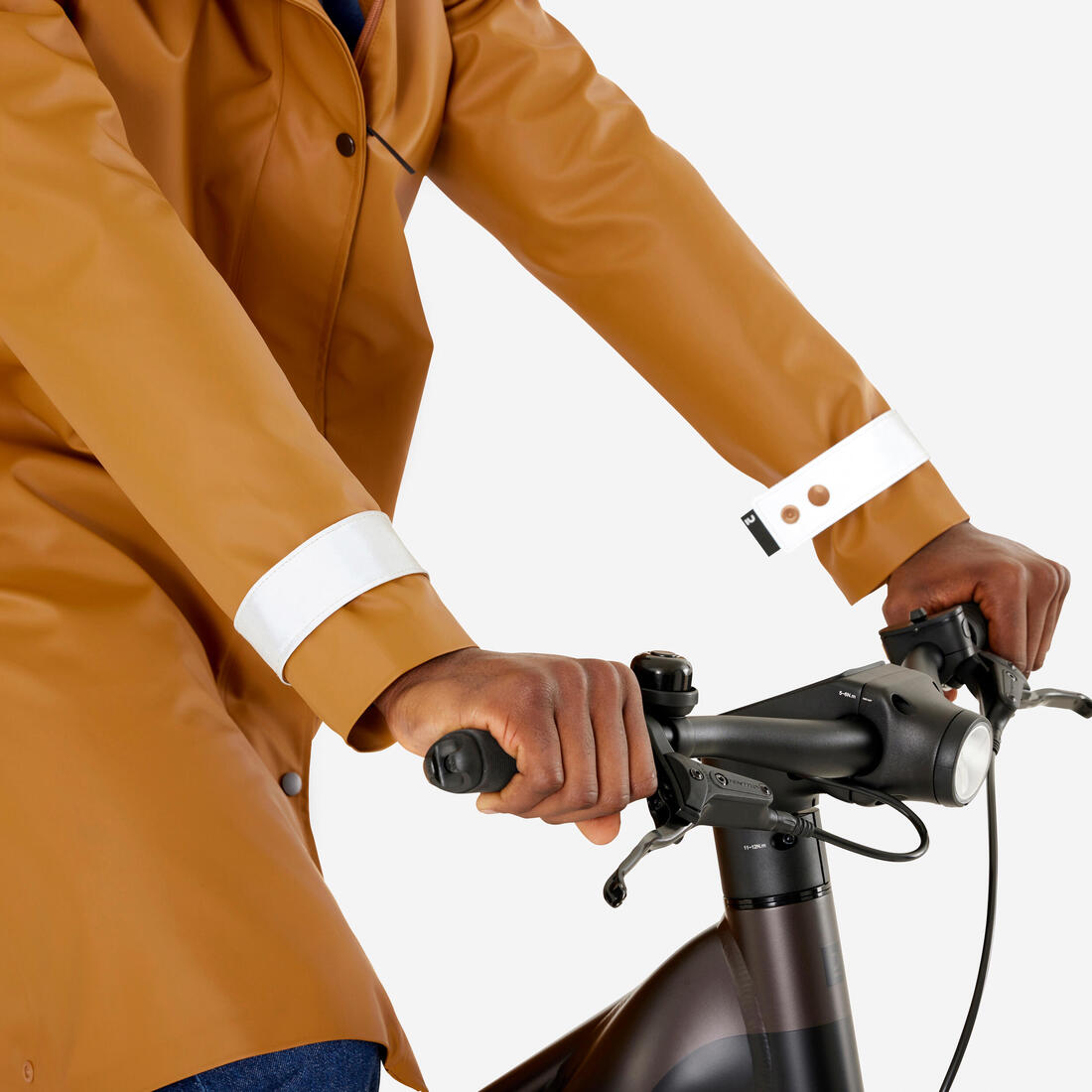 Parka imperméable vélo ville unisexe