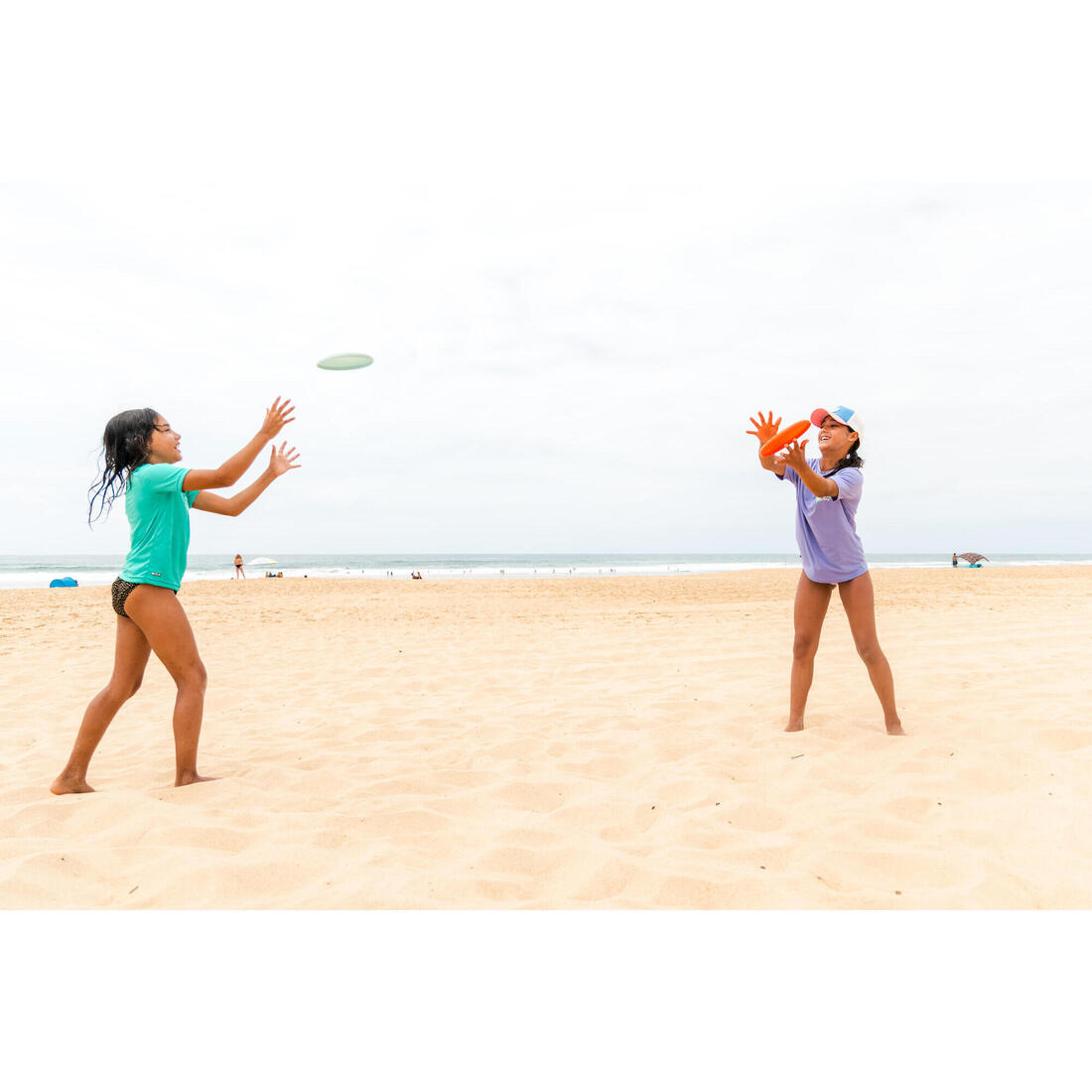 Kit 3 jeux en 1 : Disques volants / sport de raquettes / attrape balle.