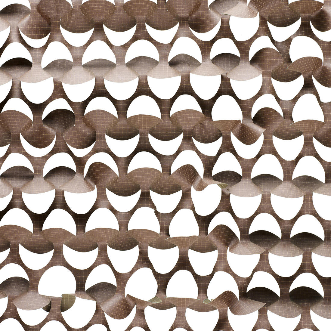 FILET CHASSE CAMOUFLAGE RÉSISTANT VERT ET MARRON 4M x 1,75M