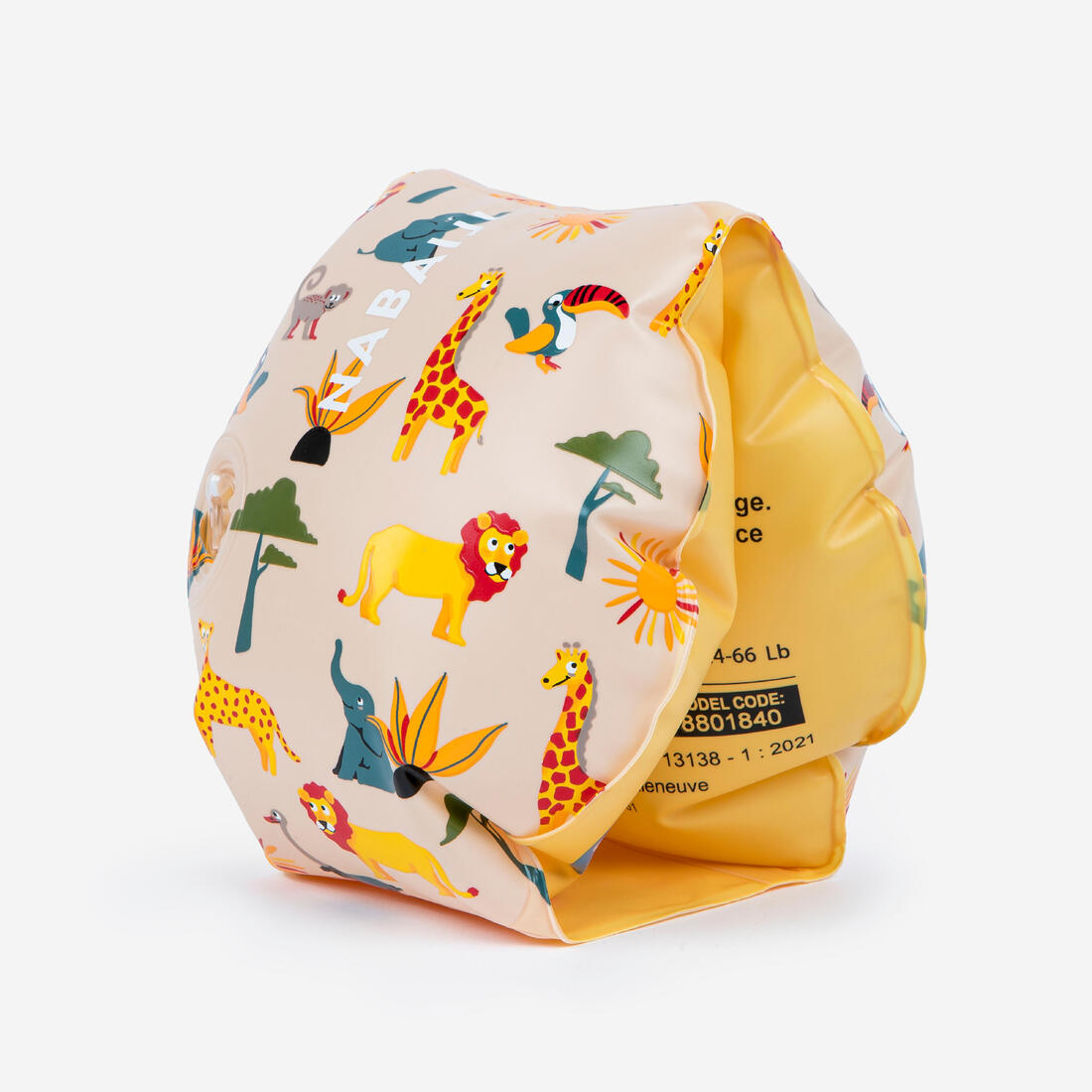Brassards de piscine enfants rose imprimé "fleurs " 11-30 kg