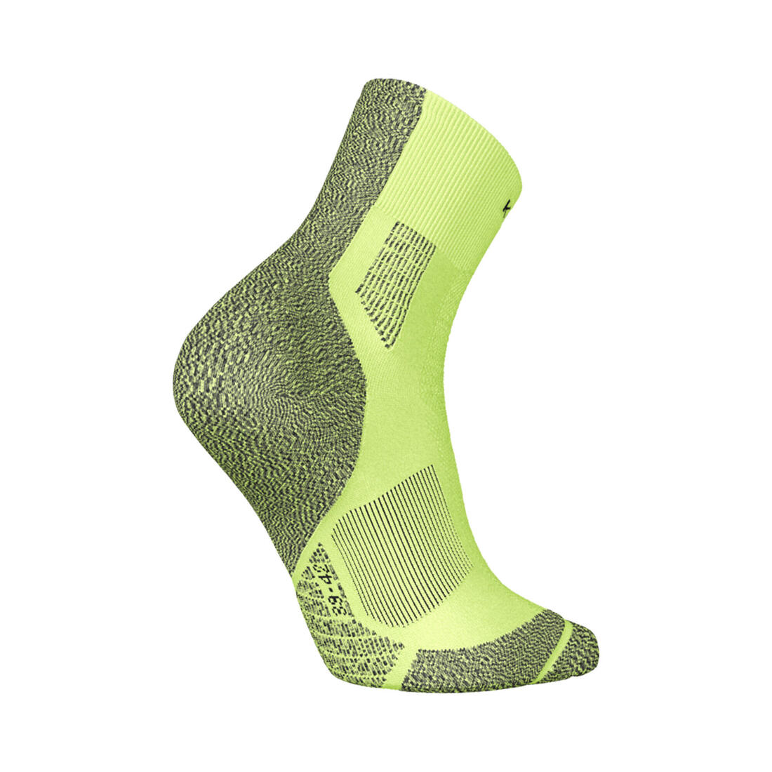 Chaussettes de running KIPRUN run900 fines mid jaunes