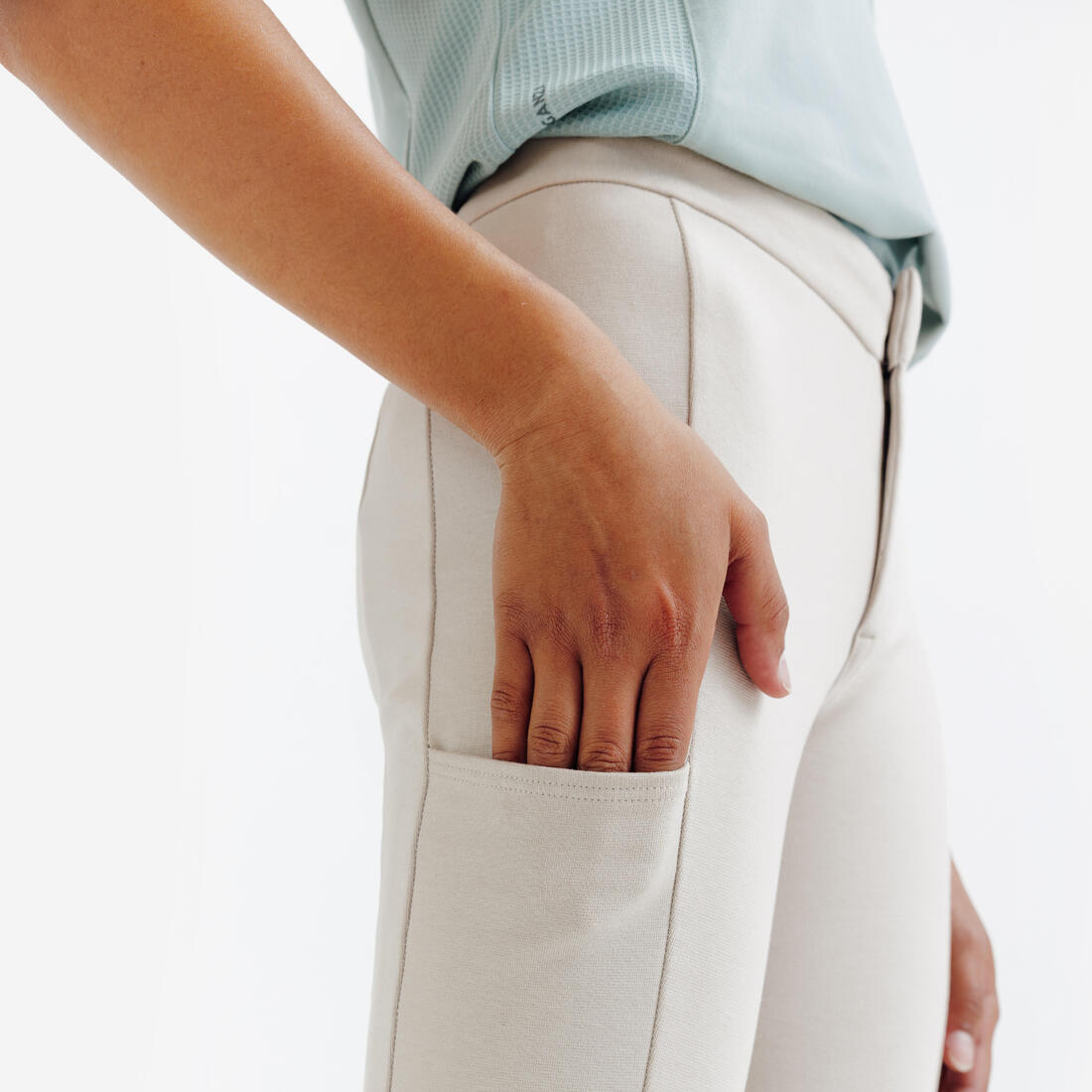 Pantalon équitation full grip enfant CLUB