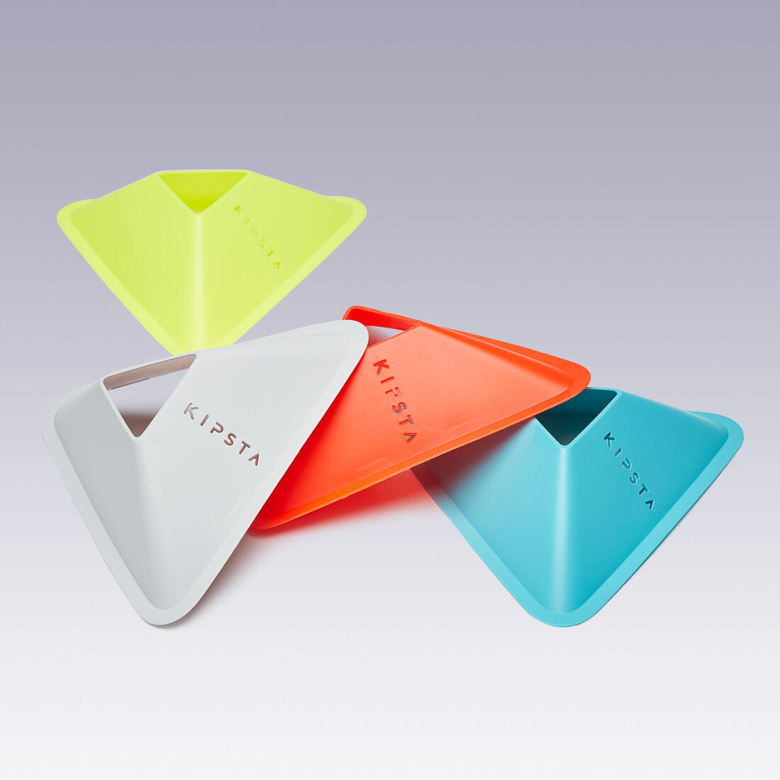 Lot de 40 coupelles Essential 4 couleurs (jaune, orange, gris, bleu) – 8497806