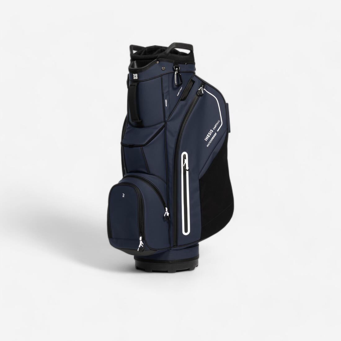Sac golf chariot – inesis cart bleu