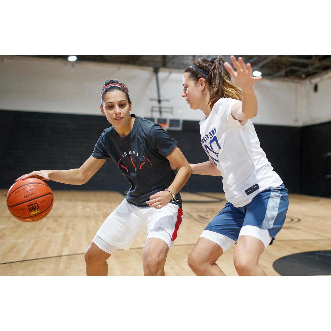 Ballon de basket BT900 de taille 6, homologué FIBA pour fille, garçon et femme