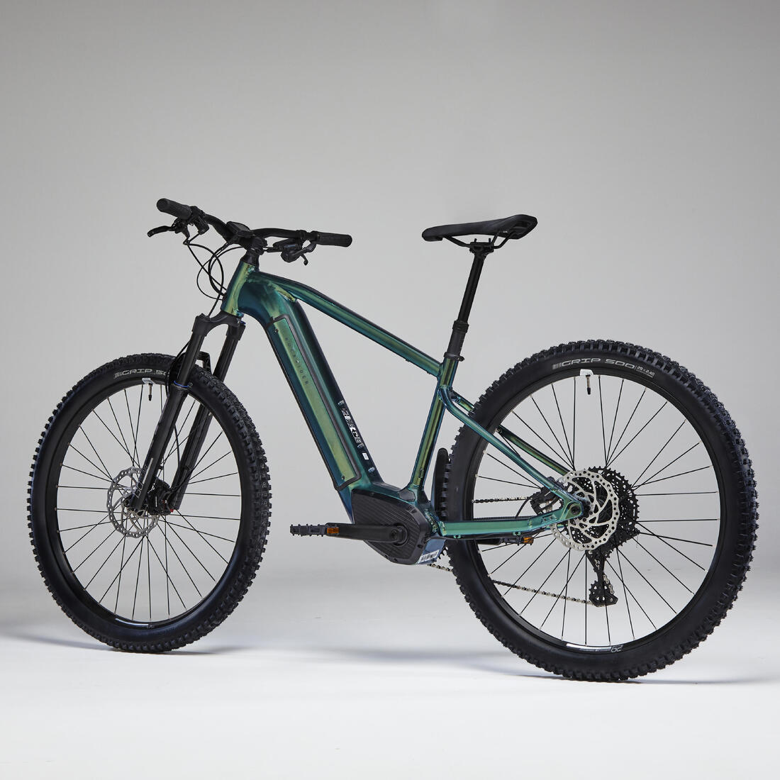 Vélo vtt électrique semi rigide 29" - e-expl 700 vert bouteille