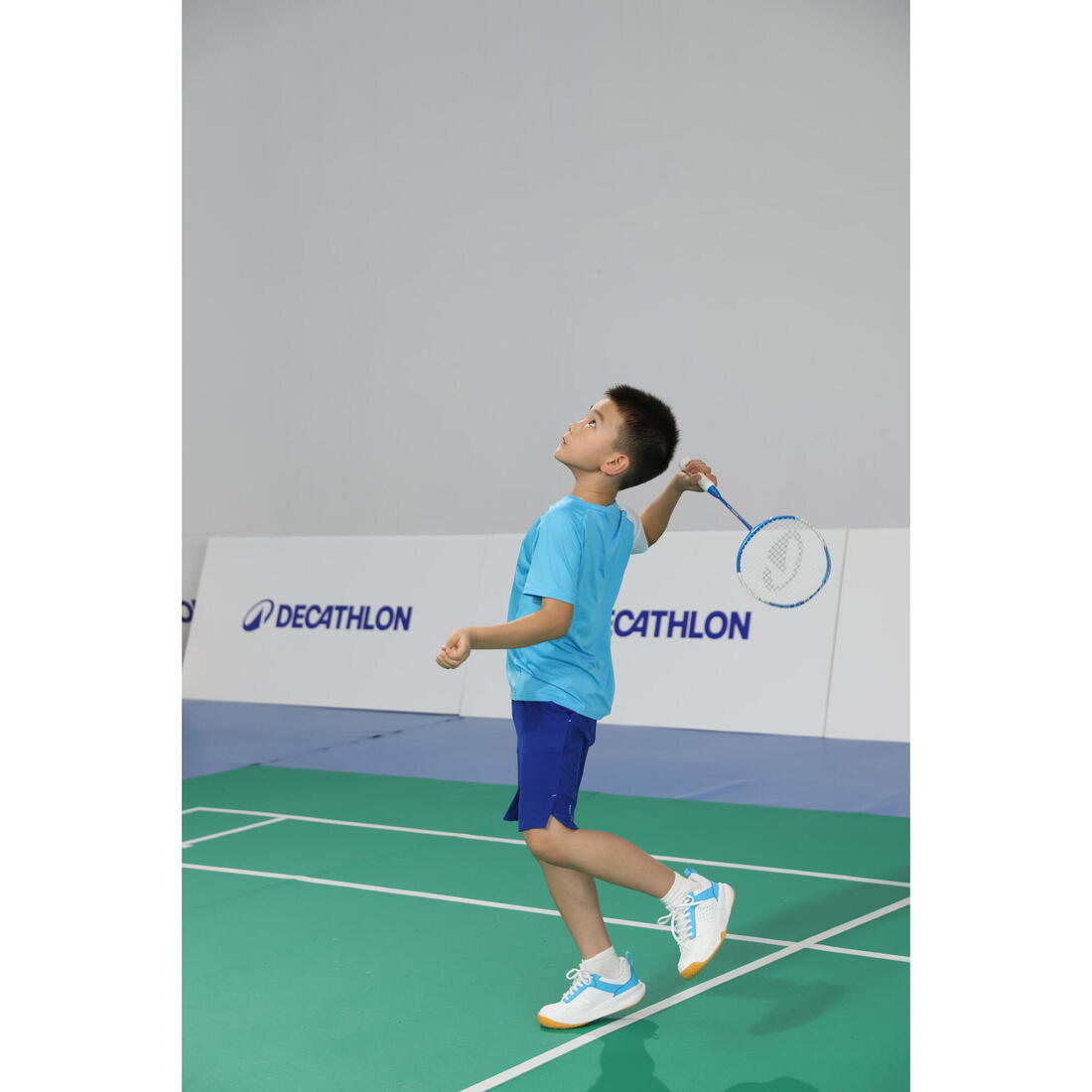 Chaussures de Badminton Enfant BS Sensation 500 - Aqua