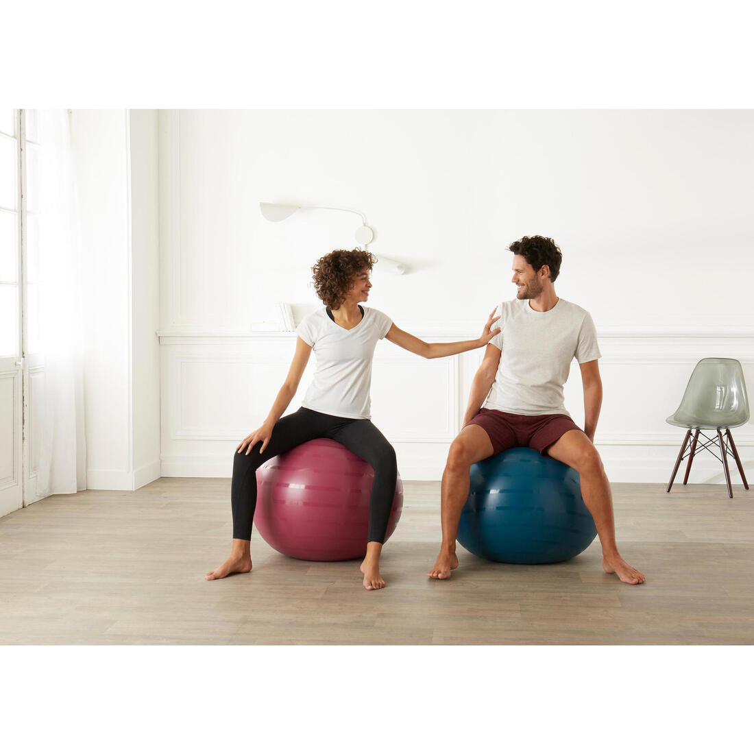 Gym ball taille 1 résistant 55 cm