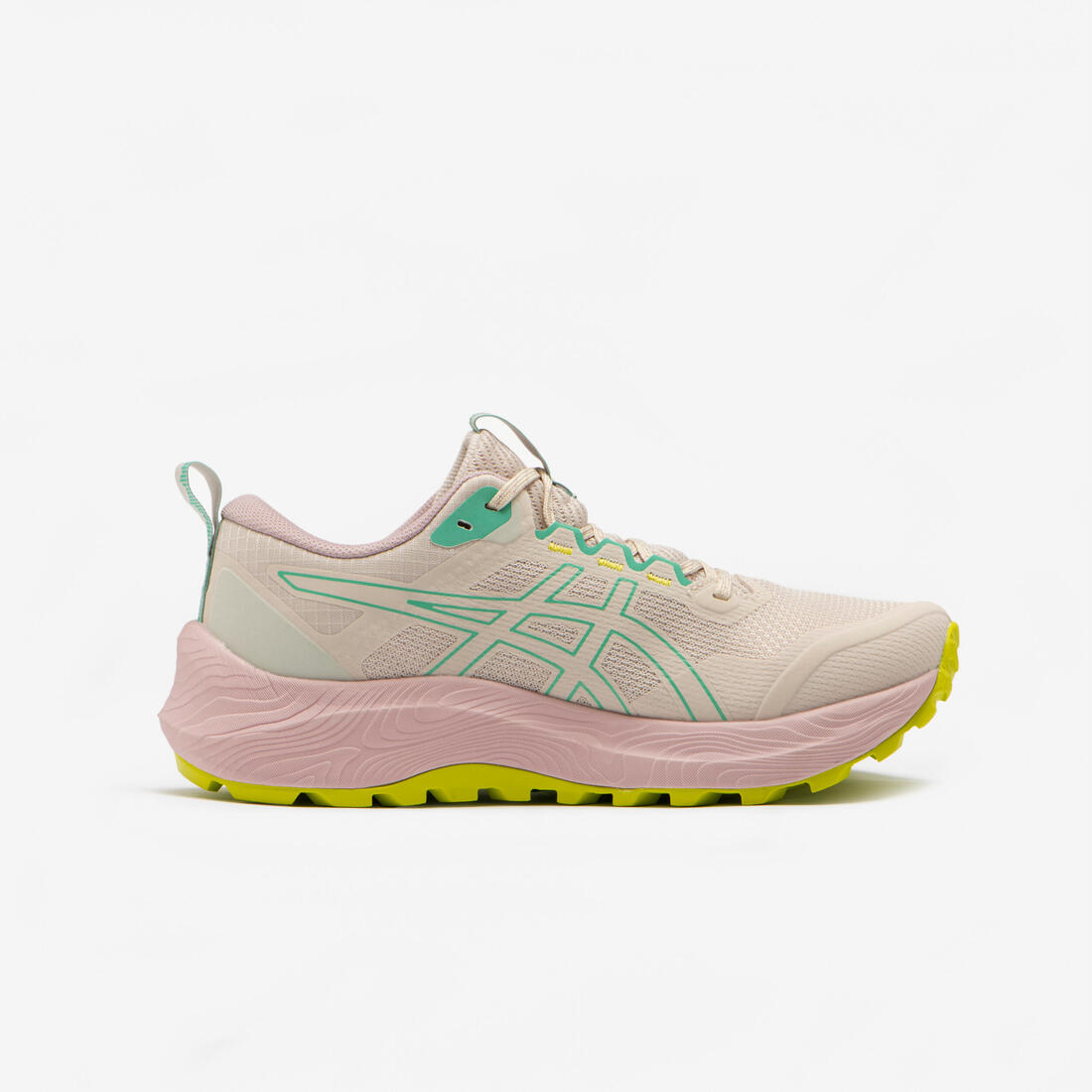 Chaussures de running trail femme, Asics trabuco terra 2, noir et