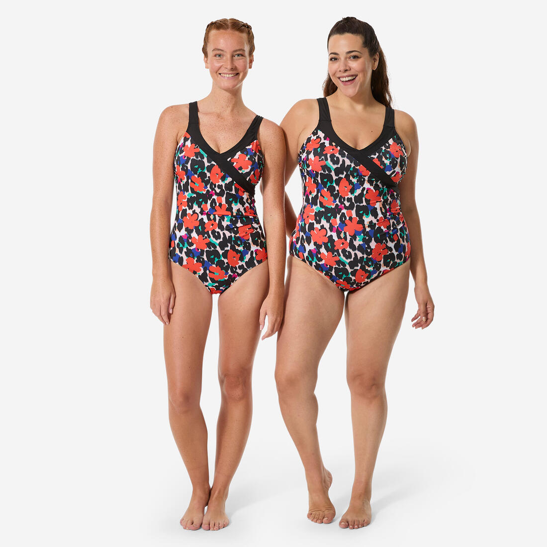 Maillot de bain 1 pièce aquagym femme, Claris dori