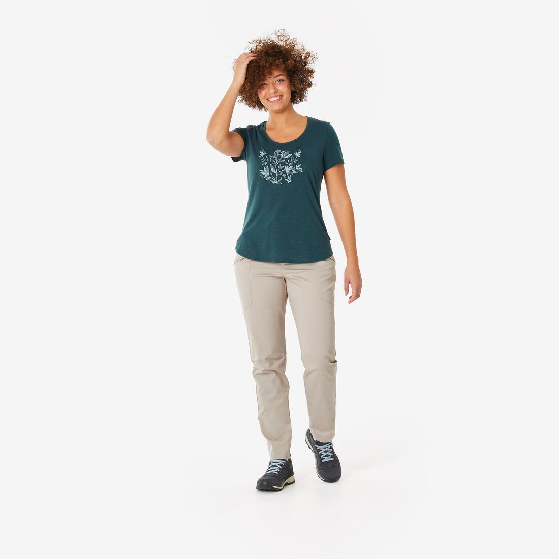 Pantalon de randonnée femme, NH500 Regular
