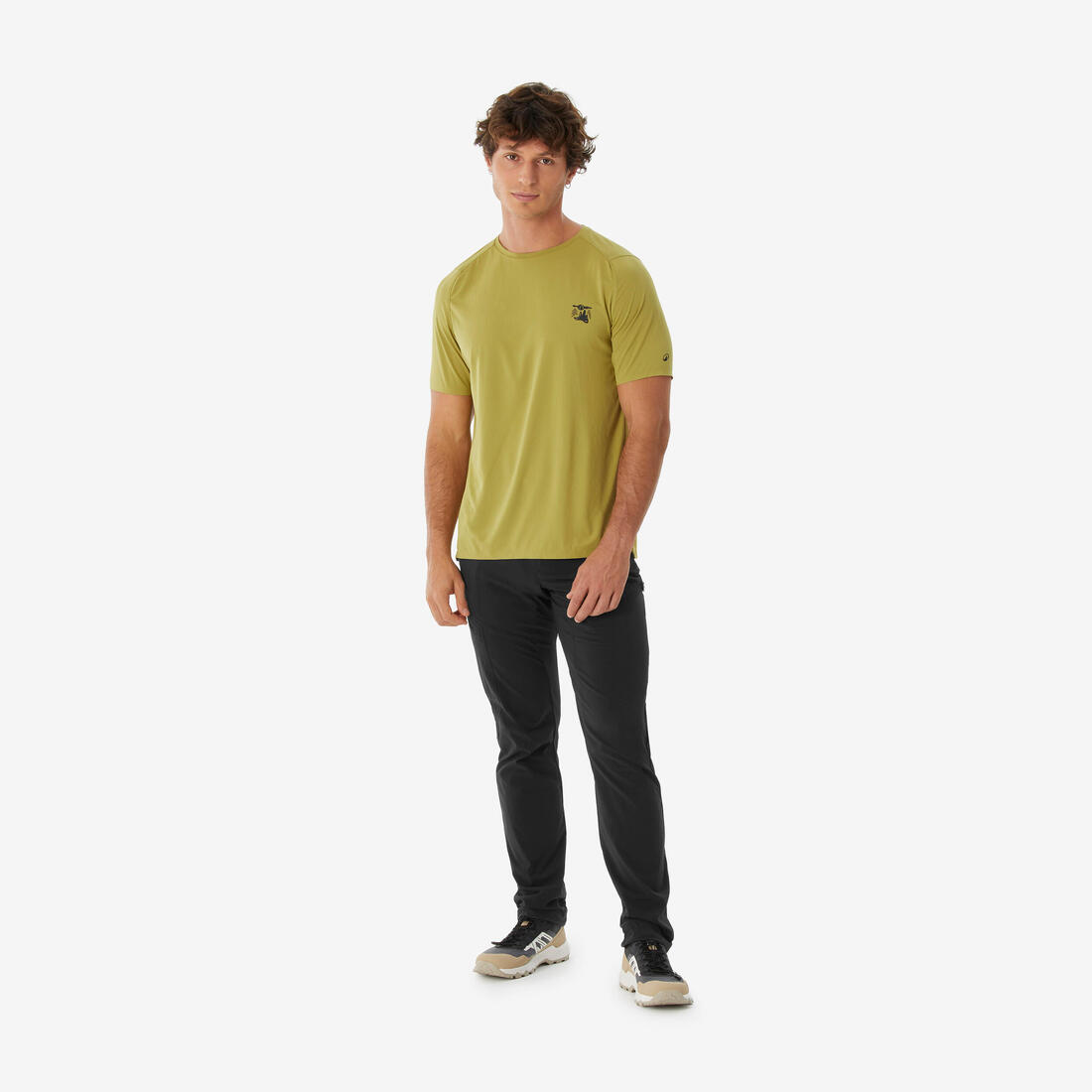 T-shirt de randonnée manches courtes - MH500 - homme