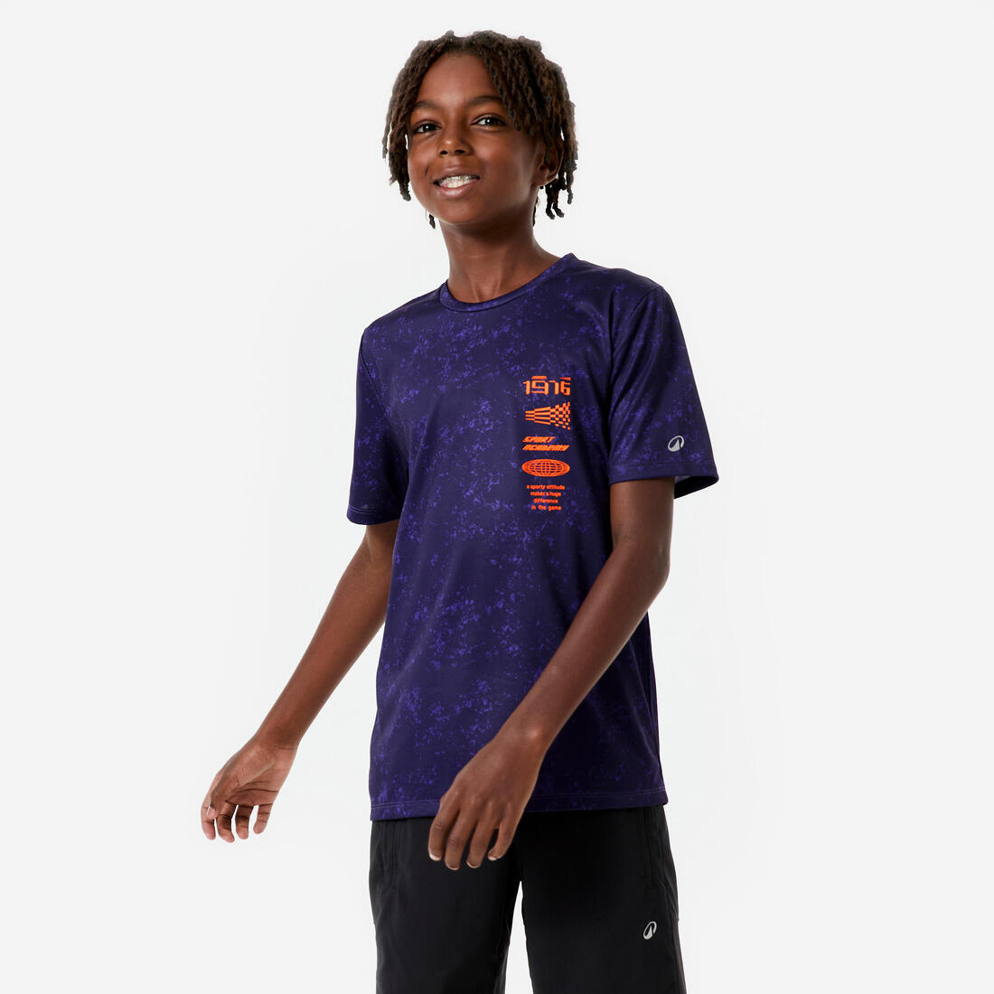 T-shirt multisport respirant enfant, imprimé