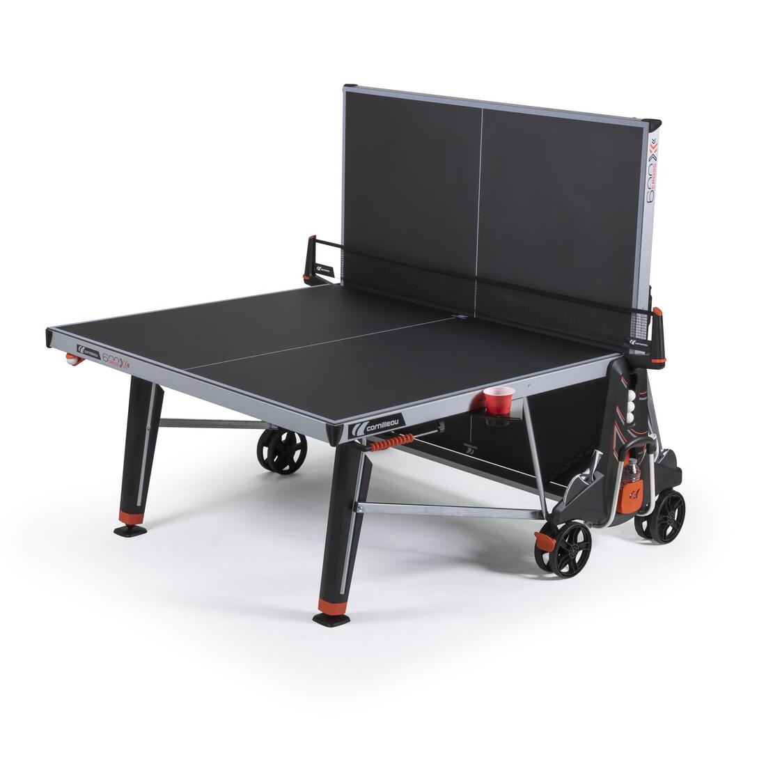 TABLE DE PING PONG EXTÉRIEURE 600X GRISE
