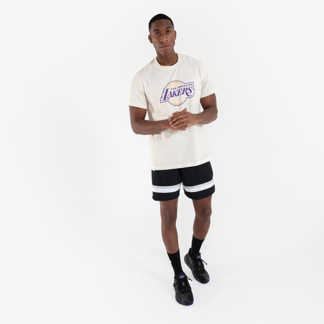 Short de basketball NBA Lakers homme/femme - SH 900 AD