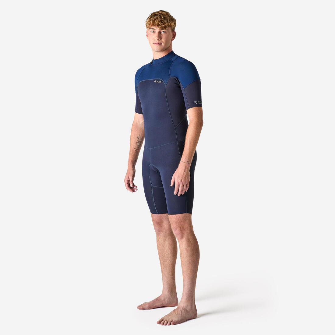 Combinaison Surf Shorty 500 stretch Néoprène homme