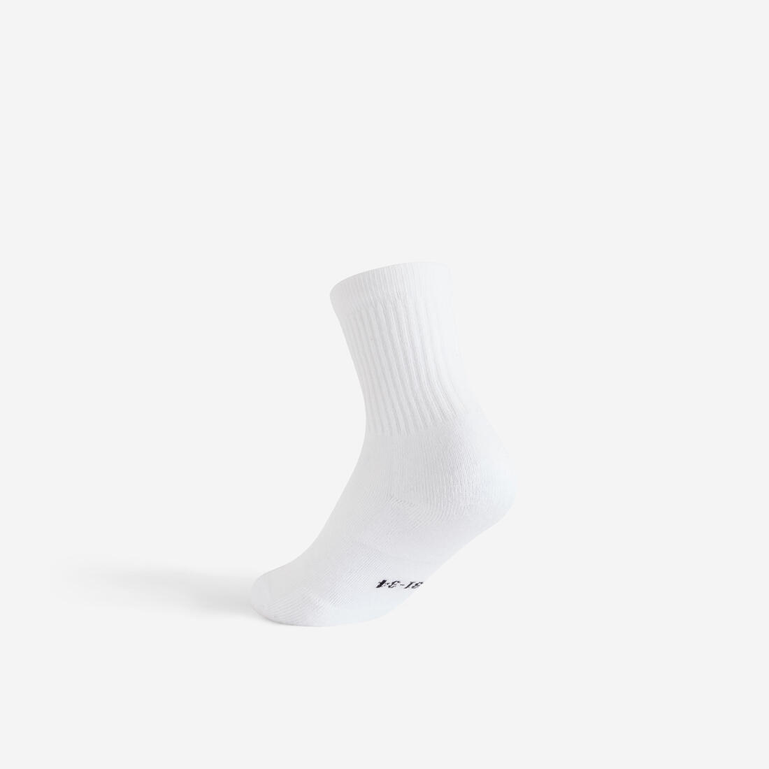 Chaussettes de sport hautes lot de 3 paires enfant, RS 100