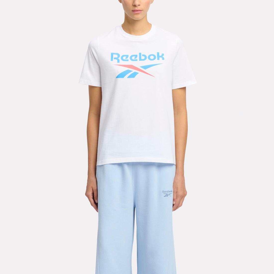 T-shirt de fitness femme, blanc