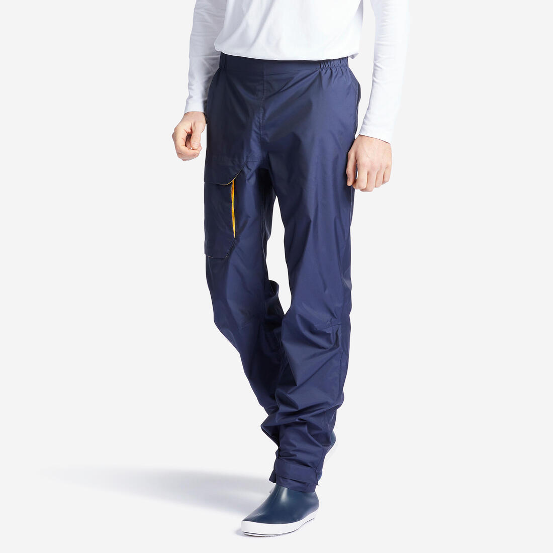 Surpantalon imperméable de voile homme, 100 Navy