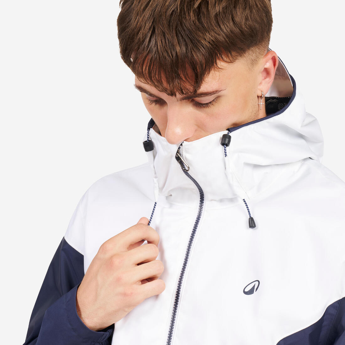 Veste imperméable et coupe vent de voile homme, 100