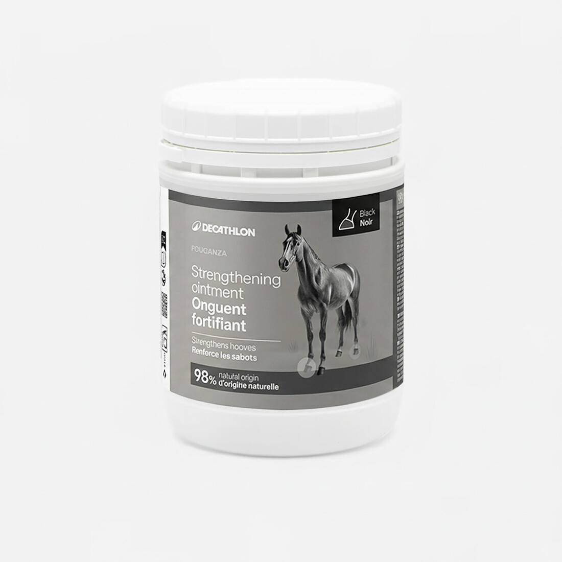 Graisse sabots naturelle Cheval et Poney - Onguent soin fortifiant 750 ml