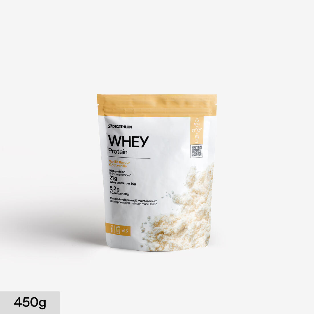 Whey protein vanille 450g
