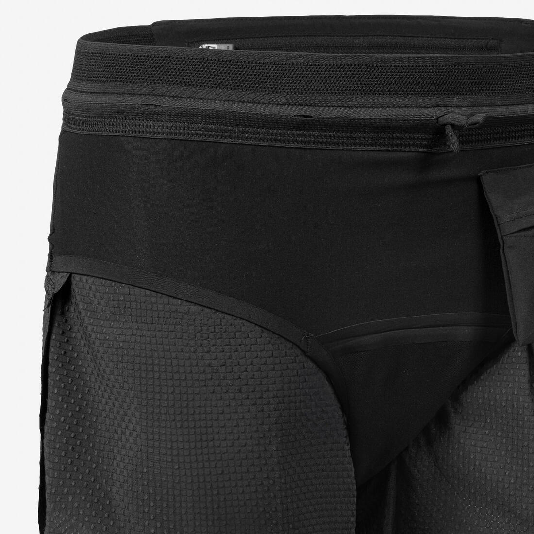 Short menstruel de running femme avec culotte intégrée absorbante Kiprun x Smoon